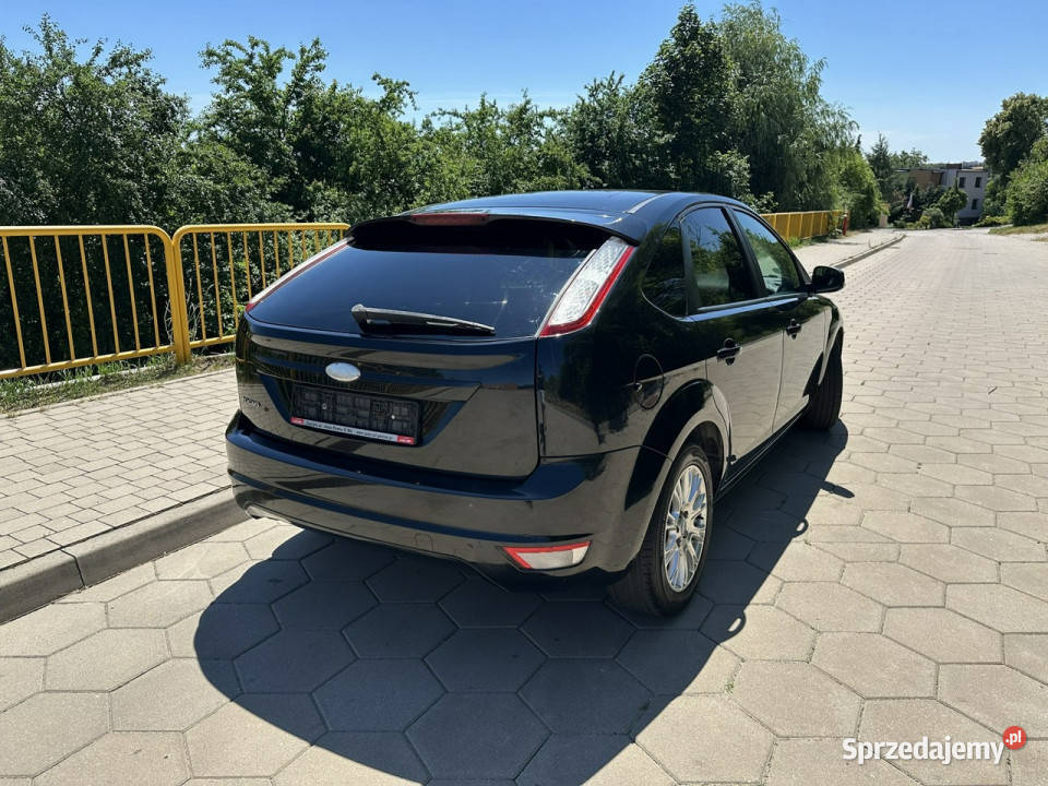 Ford Focus Ford Focus Opłacony Benzyna Klima Mk2 czarny Gostyń sprzedam