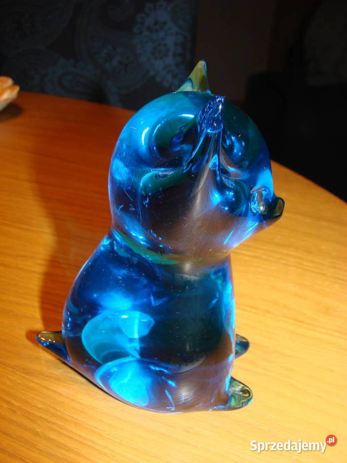 FM Konstglas szklany kot Pruszcz Gdański