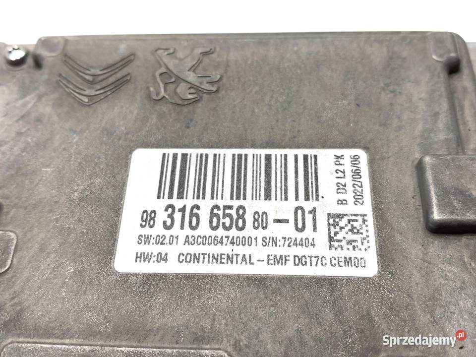 WYŚWIETLACZ OPEL VIVARO C 9831665880 EKRAN