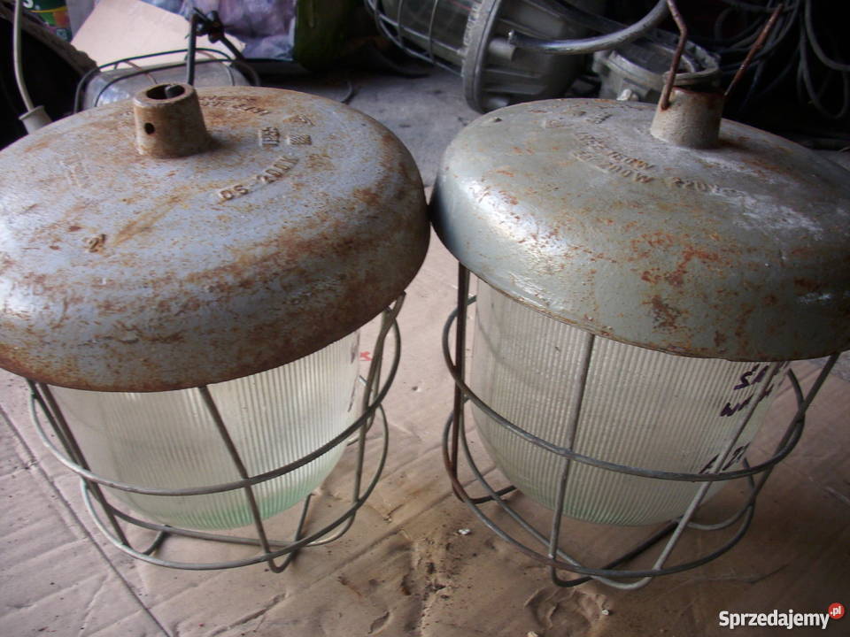 Żeliwo i szkło Lampa Industrialnaloft design Lipiany