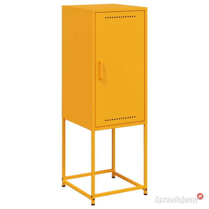 Szafka musztardowa 36x39x107 stalowa WM846533 Warszawa