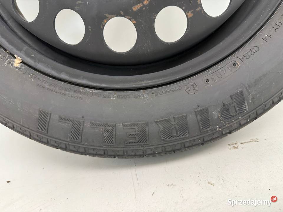 KOŁO DOJAZDOWE Opel Vectra C Astra H dojazdówka