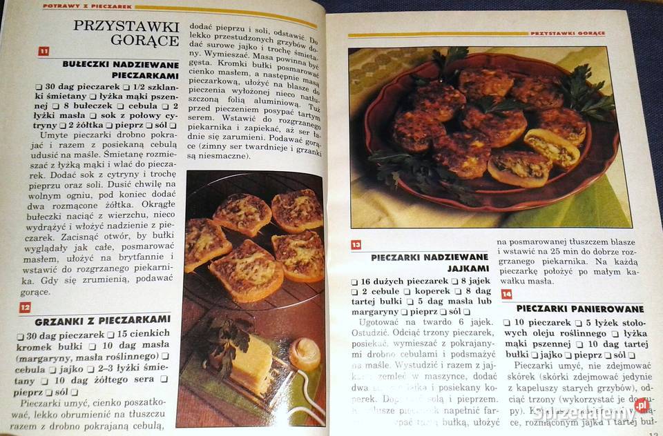 Z pieczarek i boczniaków Halina Kozakiewicz Chełm