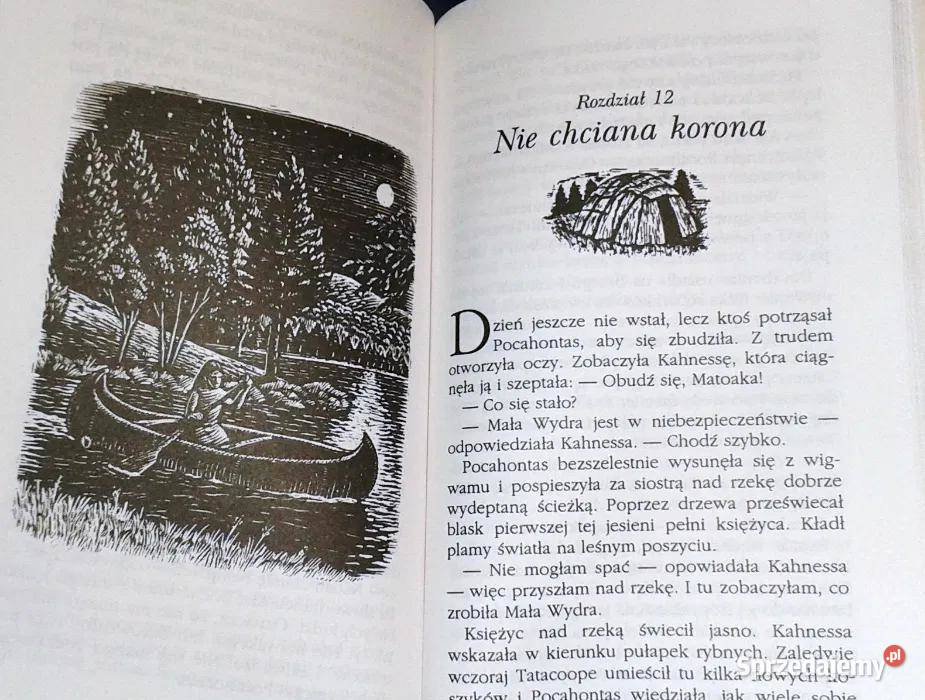 Pocahontas Prawdziwa księżniczka Mari Hanes Kultura i Rozrywka Chełm