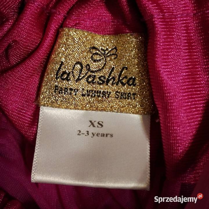 Spszedam spódniczkę rużową LAVASHKA XS23 latka