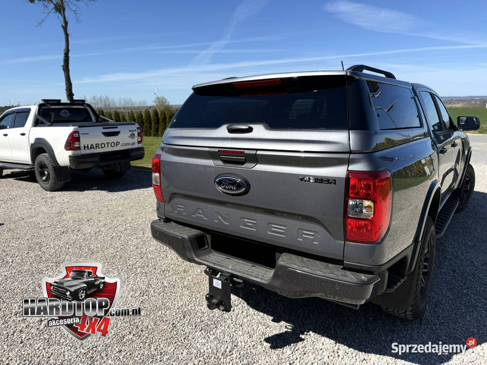 Zabudowa paki Hardtop Ford Ranger 2023 Szyby Pasłęk