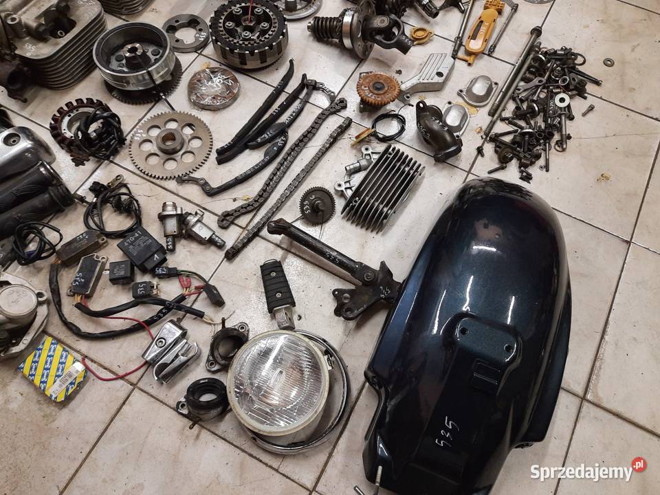 Yamaha XV 535 virago silnik części wał cylinder Silniki i osprzęt Jelenia Góra