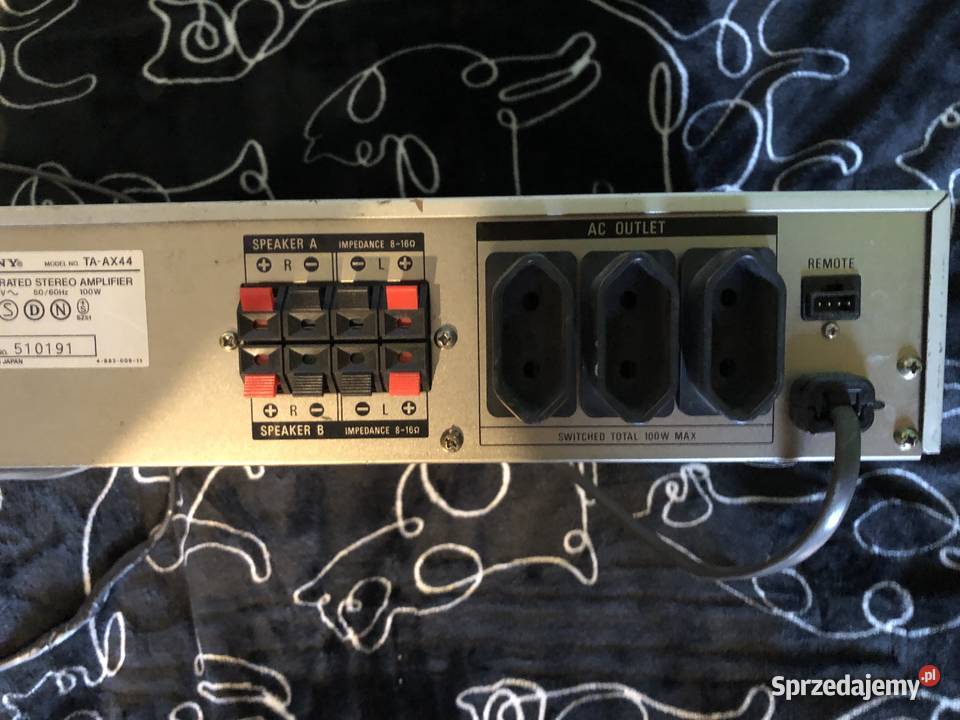 Wzmacniacz Sony TAAX44 Japan Wrocław
