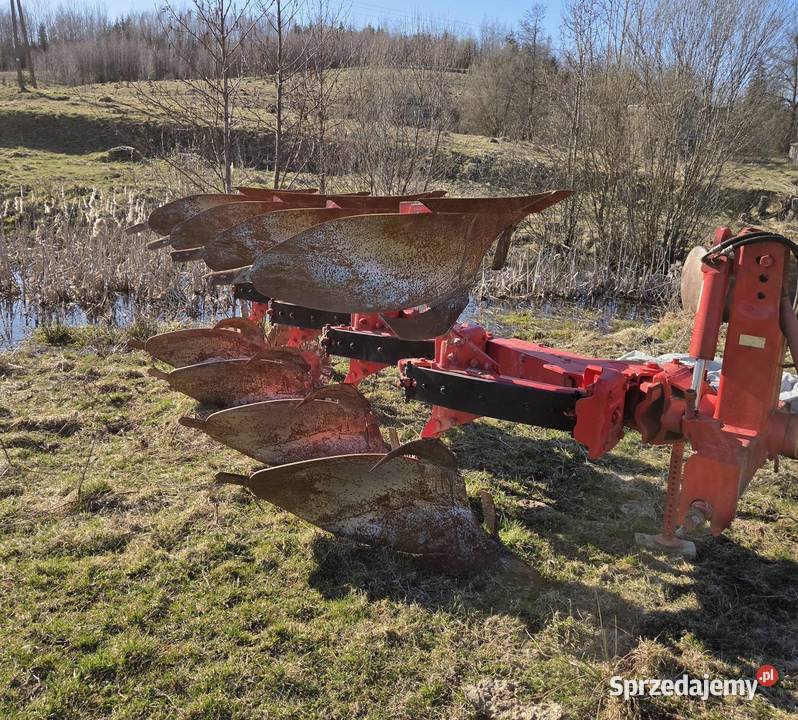 Pług Vogel noot 4 skiby obrotowy resory Vogel & Noot Maszyny rolnicze Suwałki