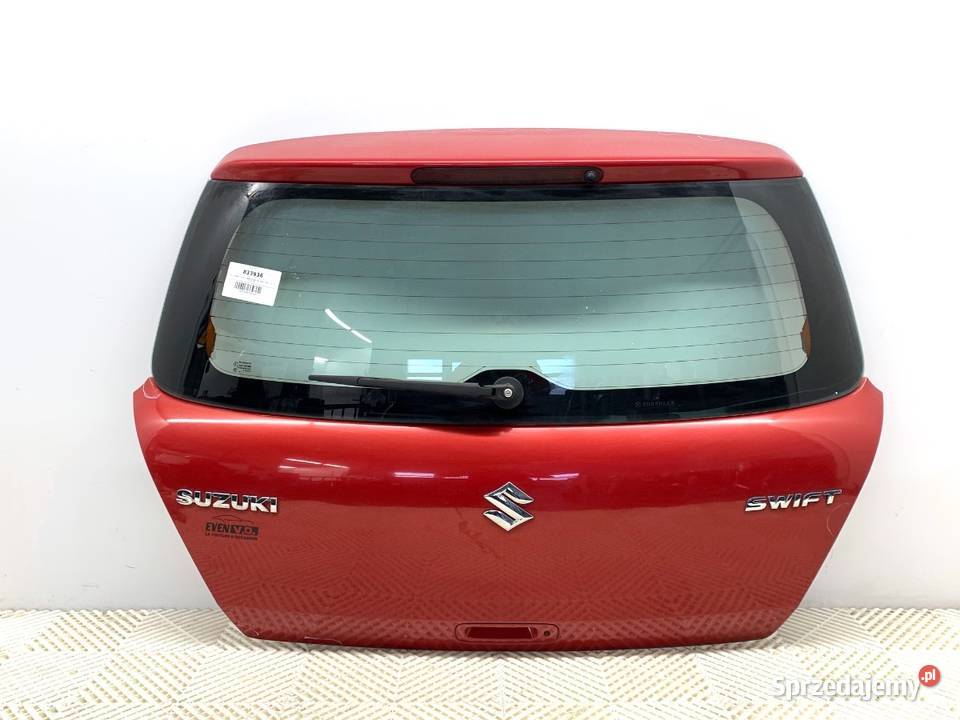 KLAPA TYŁ SUZUKI SWIFT III Hatchback Supreme Red podkarpackie