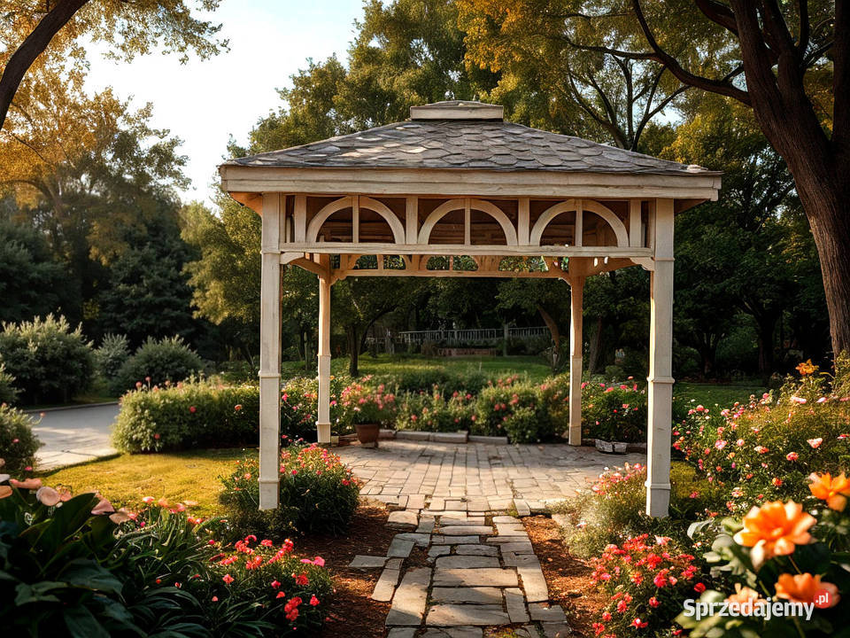 ALTANA 6 DREWNIANA KWADRATOWA 3x3 OGRODOWA Parzymiechy