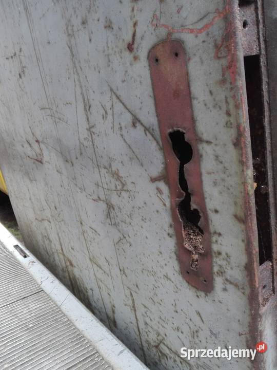 Drzwi metalowe na budowę warsztat tymczasowe Skarżysko-Kamienna