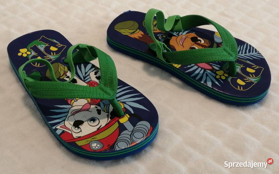 Japonki chłopięce plażowe Psi Patrol CA 2728 Czeladź