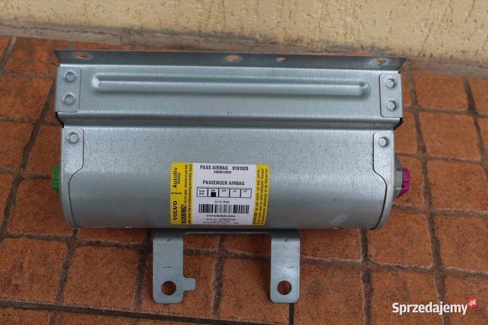 PODUSZKA AIRBAG PASAŻERA VOLVO XC70 I 9191928
