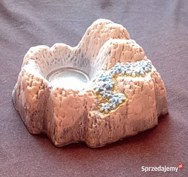 Ceramiczna trójwymiarowa rzeźba górskie jeziorko wielkopolskie