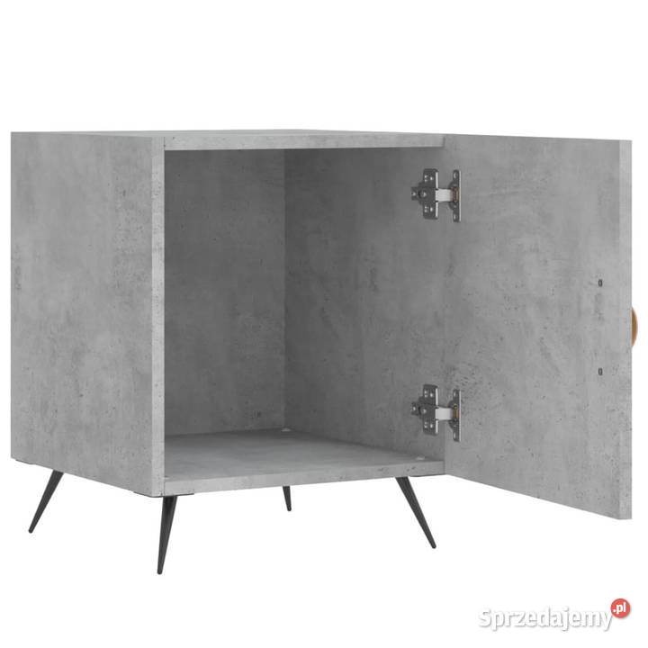 Szafki nocne 2 szarość betonu 40x40x50 WM827509 mazowieckie Warszawa