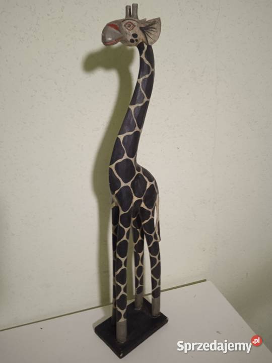 Drewniana żyrafa