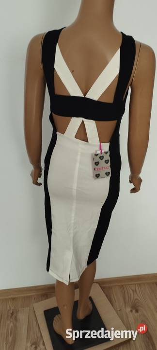 boohoo Savannah Twist Neck Back Illusion Midi Zamość sprzedam