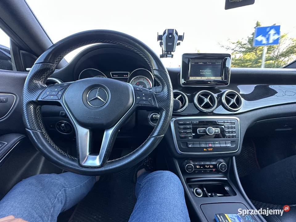 MercedesBenz CLA 250 2014 Czarna Luksusowa Coup CLA małopolskie Proszowice