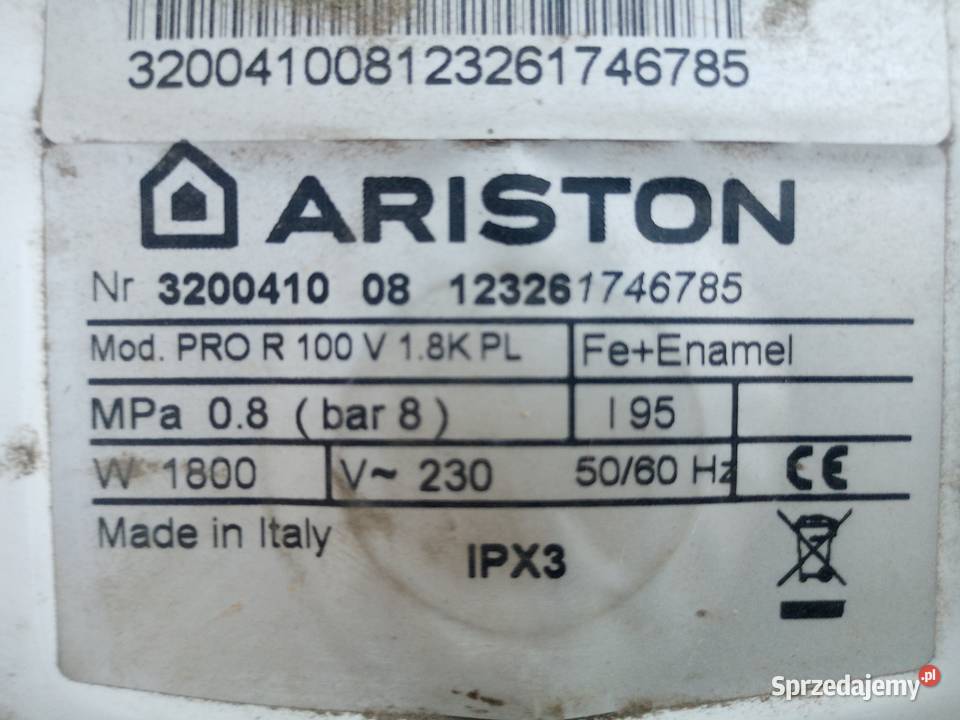 Ariston  podgrzewacz elektryczny 100 L