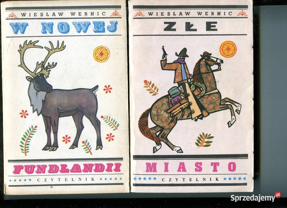 W Nowej Funlandii Złe miasto Wiesław Wernic miękka Szczecin sprzedam