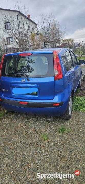 Nissan Note 11 benzyna LPG Rok produkcji 2006 Hecznarowice