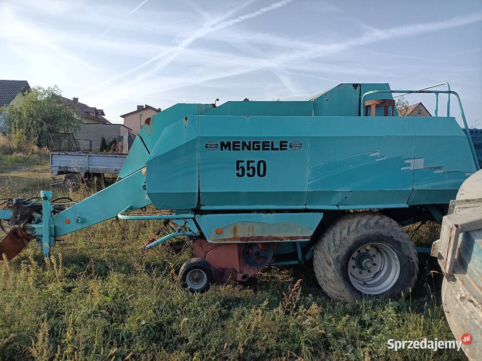 Prasa Mengele 550 fortschritt Duża kostka dolnośląskie Międzybórz