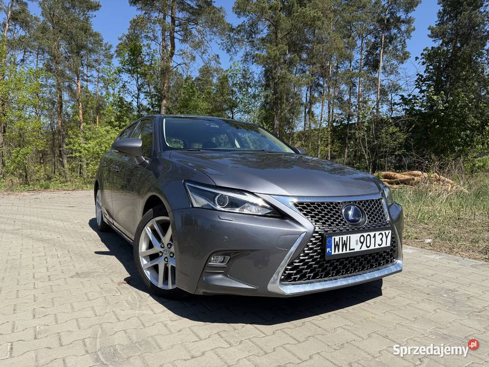 Lexus CT200H 2017 Executive Line ASO 252500km mazowieckie Ząbki