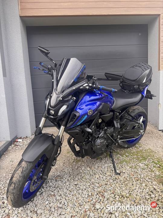 Yamaha MT07 2022 katA2 11 przebiegu elektryczny starter opolskie Kubice