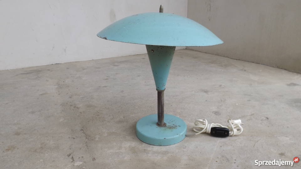 Kultowa lampa Grzybek PRL Duża Lata 60 Dom i Ogród