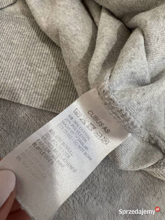 Sweter bluza szara na zamek Jasło sprzedam