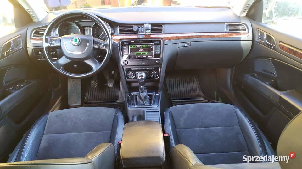 SKODA SUPERB II 4x4 170 20 TDI SKÓRYNOWE OPLATY Brodnica sprzedam