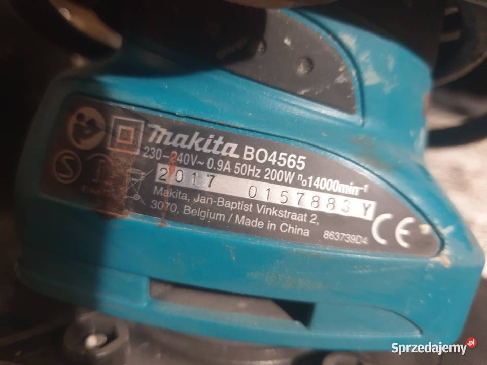 Makita Szlifierka Oscylacyjna Sieciowa 230 V Szlifierki oscylacyjne