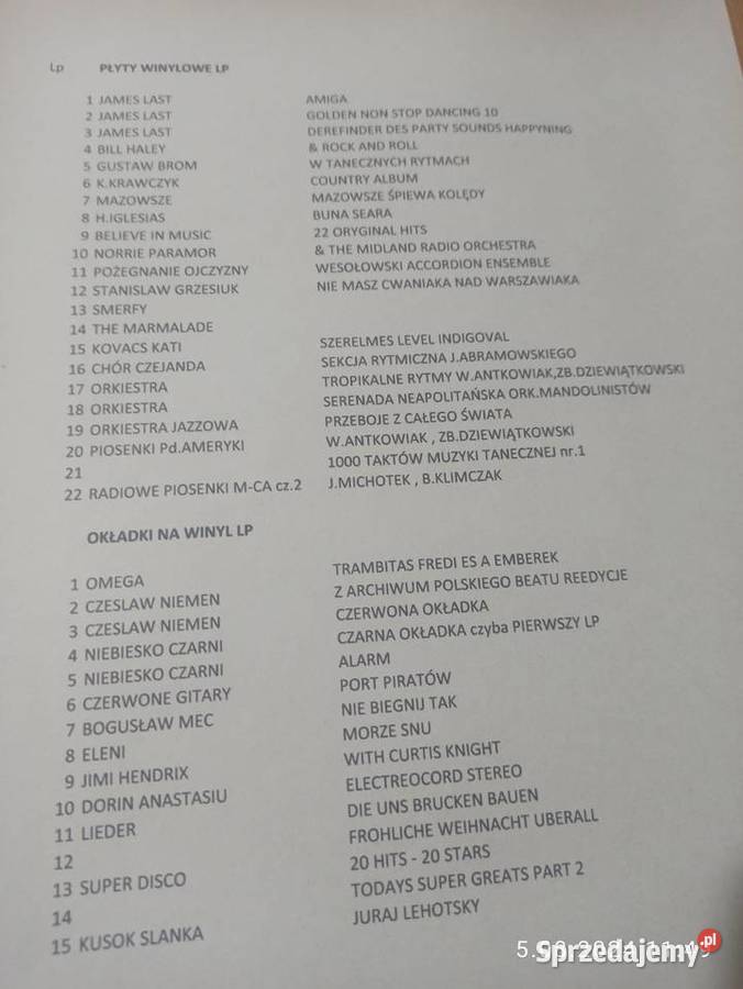 Płyty winylowe i okładki