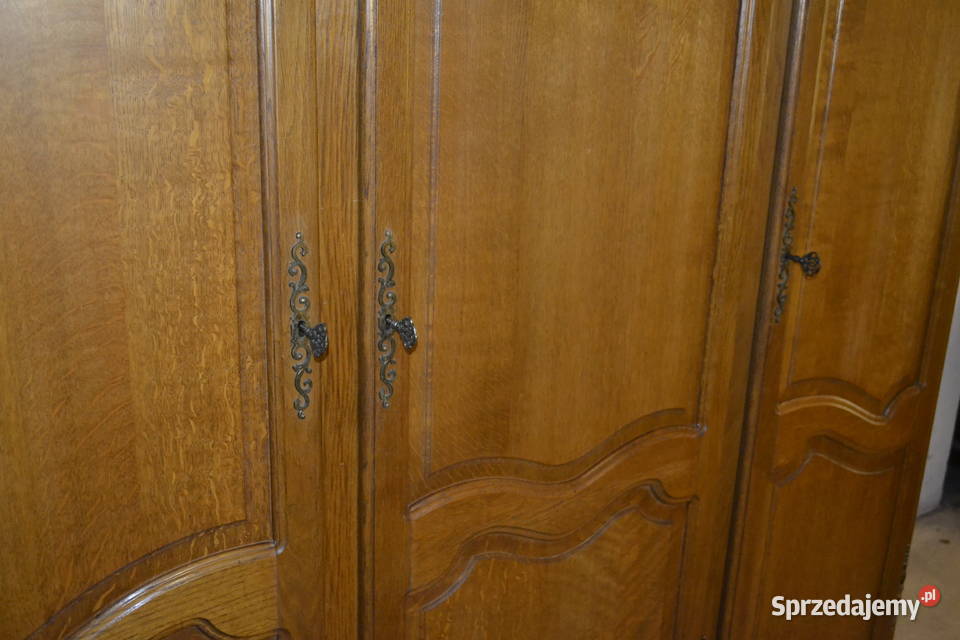szafa ludwikowska 3 drzwiowa dąb 4 śląskie Będzin