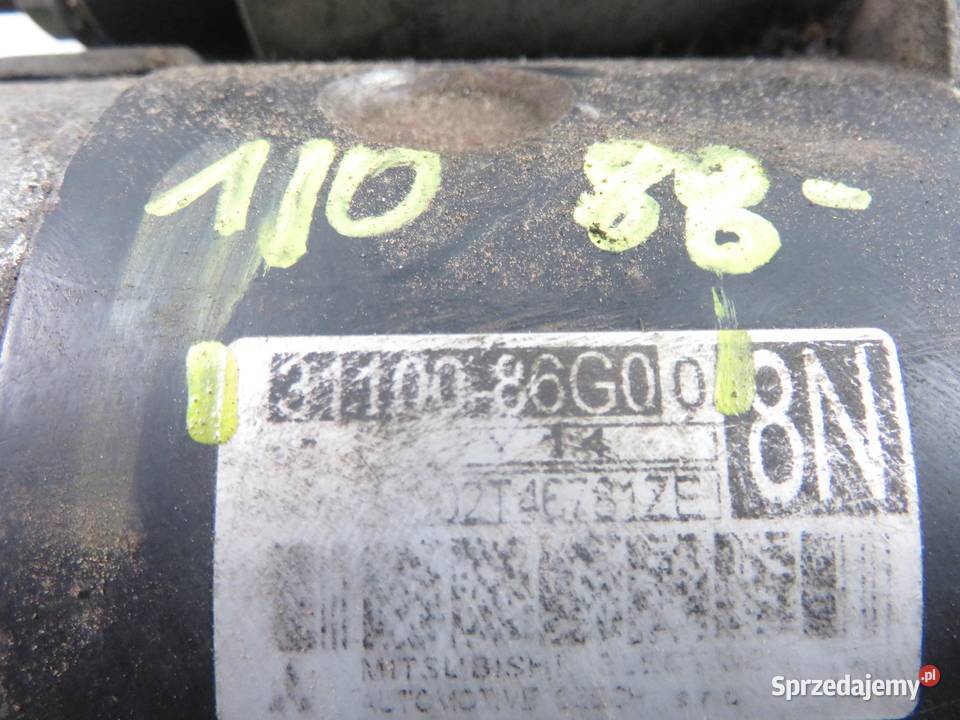 ROZRUSZNIK SUZUKI SX4 16 VVT 3110086G00 małopolskie