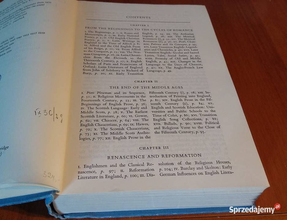 The concise Cambridge history of English Gdańsk sprzedam