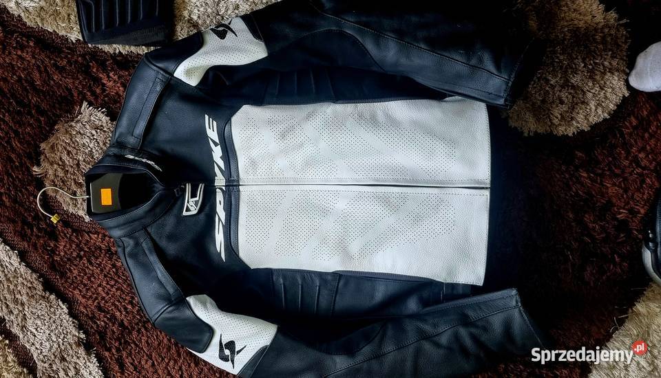 Stroj motocyklowy rozmiar S kurtka buty pas śląskie Lubojna