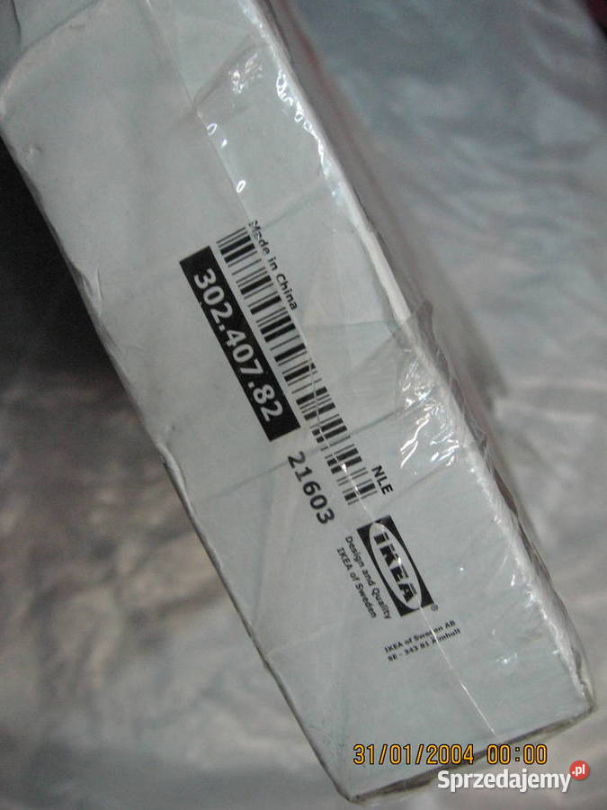 Zegar Nowy duży szklany UK IKEA made in Sweden Przemyśl