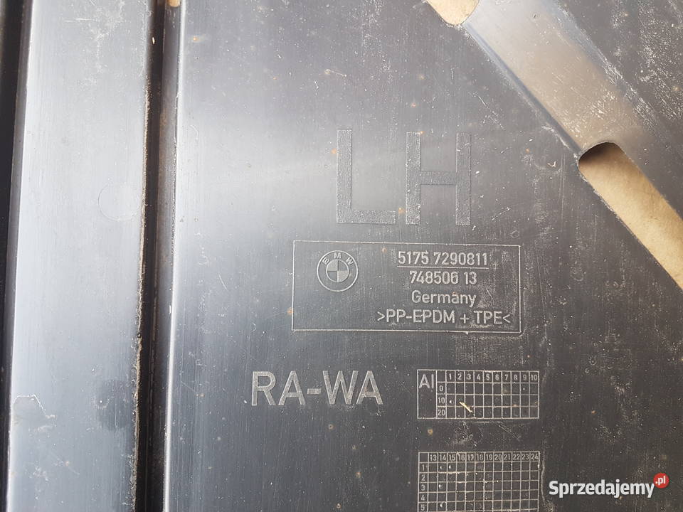 BMW 218d seria 2 F45 Active Tourer osłona płyta Legnica