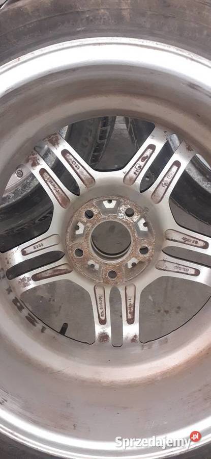 Felgi z oponami mercedes 18 Cal 8 5j et 35 w211 sprzedam
