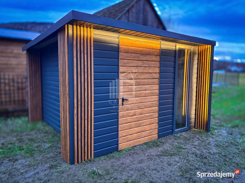 Schowek Domek ogrodowy PREMIUM 3x3m wiata drzwi Cieszyn