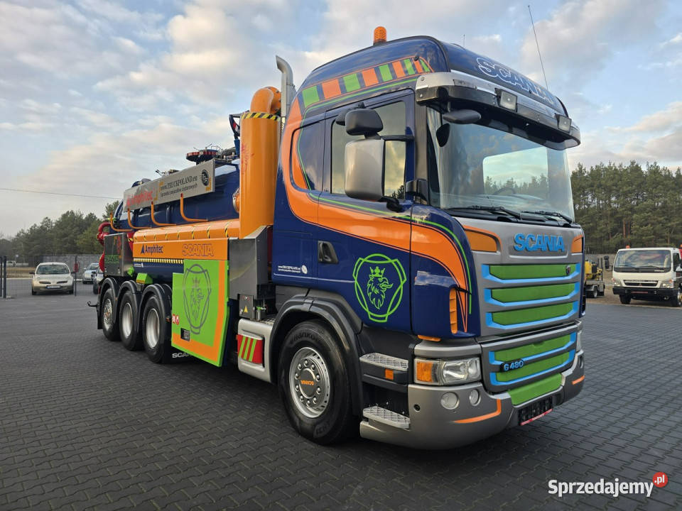 Scania Amphitec VORTEX G2 Ładowarka próżniowa świętokrzyskie