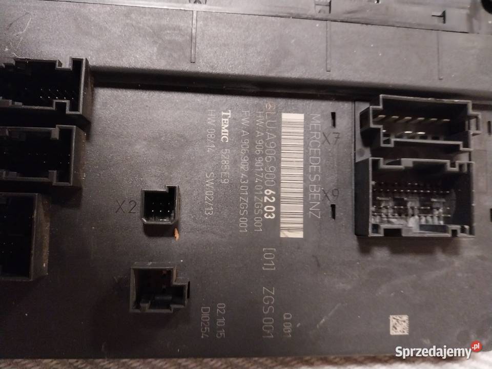 Mercedes sprinter 906 sterownik moduł SAM BSi pomorskie Bobowo