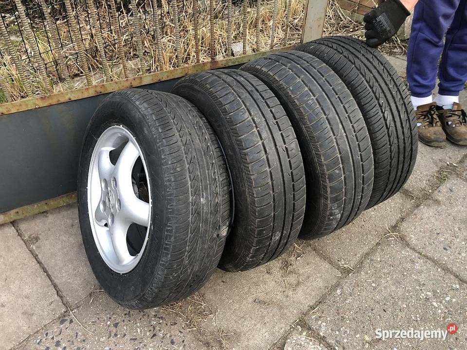 Alufelgi 15 Opel Vectra Zafira Opona Letnia Opony i felgi Łódź