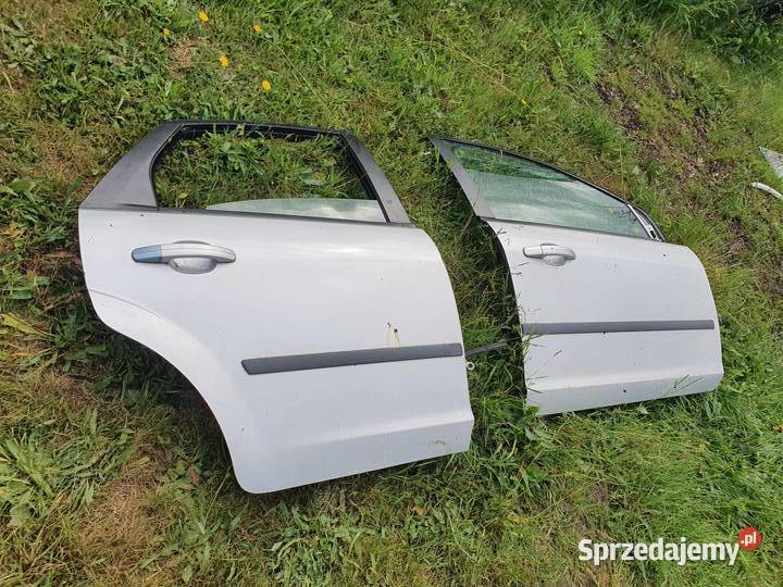 Drzwi prawe przód tył Ford Focus mk2 srebrne Drzwi Kraków