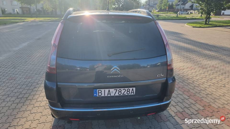 C4 Grand Picasso I 2011 16 benzyna 156 wspomaganie kierownicy Białystok