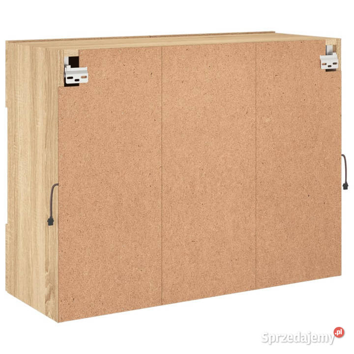 Ścienna szafka TV z LED dąb sonoma 785x30x605 RTV Warszawa