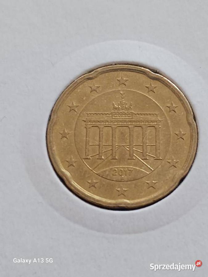 20 Eurocentów Niemcy 2017 r men A wielkopolskie Konin