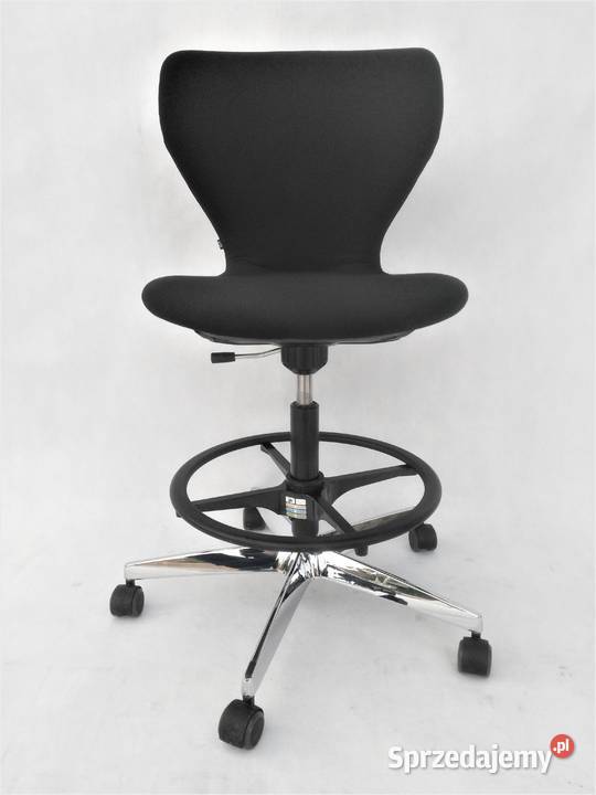 hoker obrotowy VS czarny meble biurowe używane